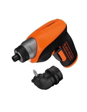 Κατσαβίδι Επαναφορτιζόμενο  Black&Decker 3.6V LI-ION 1.5Ah (Με Γωνιακή Κεφαλή)