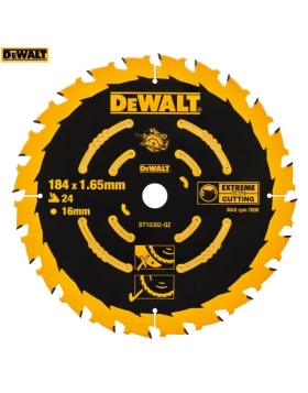 Δίσκος Κοπής Δισκοπρίονων DeWalt Εxtreme 185 / 16 1/1.5 24 ATB +20°