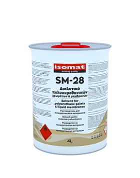 Isomat Διαλυτικό SM-28 0.75lt Διαλυτικό Πολυουρεθανικών