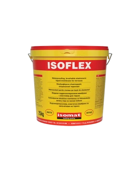 ISOFLEX Ελαστομερές Ακρυλικό Επαλειφόμενο Στεγανωτικό 2 Συστατικών  Λευκό