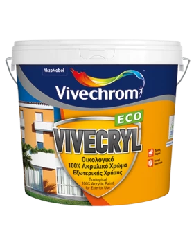 VIVECRYL ECO  Οικολογικό Ακρυλικό Χρώμα  