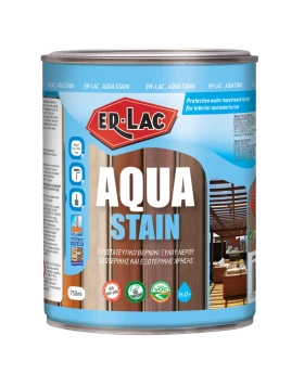 AQUA STAIN Άοσμο υδατοδιάλυτο προστατευτικό βερνίκι ξύλου