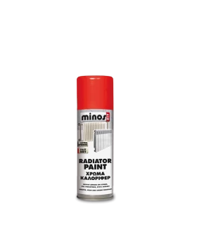 Χρώμα Σωμάτων Καλοριφέρ Λευκό Radiator Paint Minos 300ml