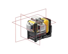 Αυτορυθμιζόμενο laser 3 x3600 10.8V Σταύρου Γραμμής Κόκκινης Προβολής