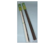 Αυτοκόλλητη Βέργα Με Βούρτσα Καφέ 1m