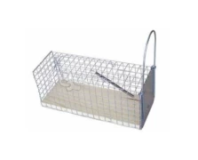 Ποντικοπαγίδα Κλουβί Μεταλλικό 23x9x9cm